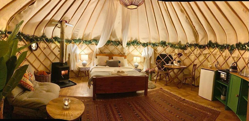 Yurtshire Eavestone - Beech Campo de lujo