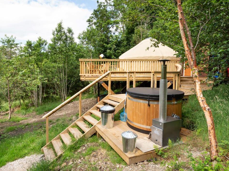 Campo de lujo Yurtshire Eavestone - Beech
